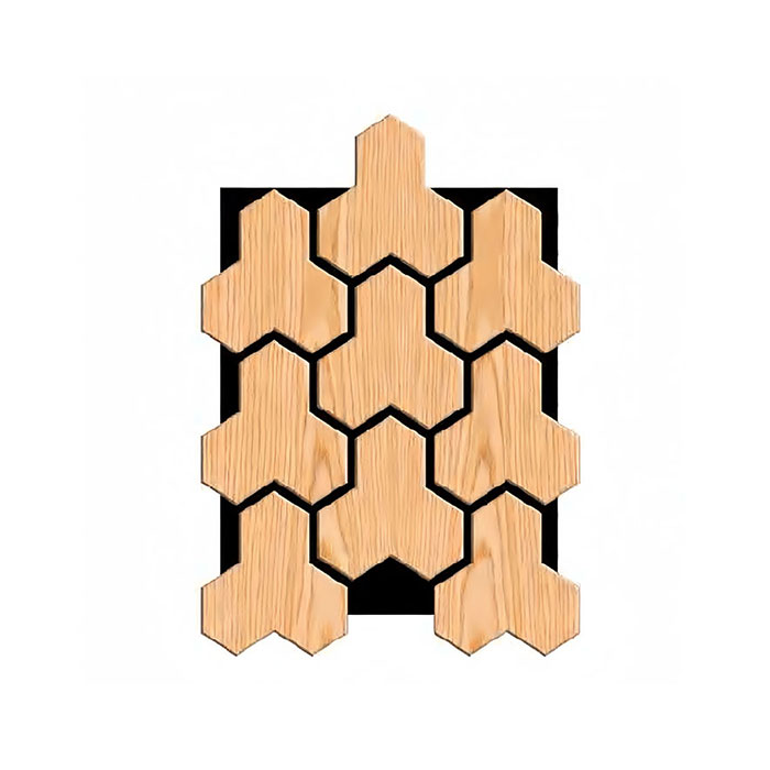 Custom Shaped acoustic panel 8