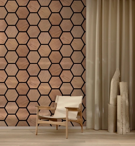 Hexagon Technical Walnut