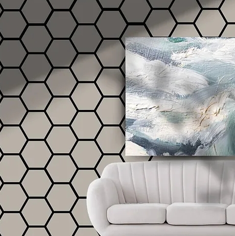 Hexagon Technical White Ash